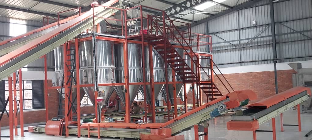 installation of state-of-the-art industrial machinery