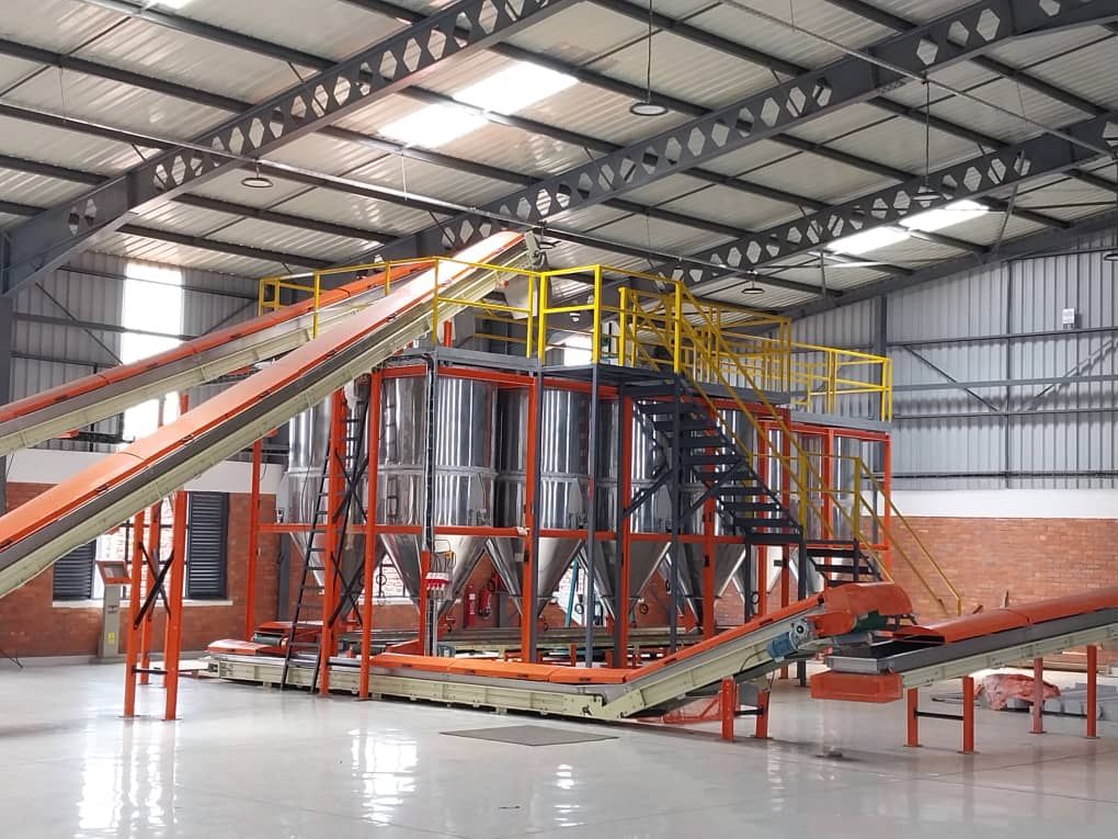 Installation of state-of-the-art industrial machinery