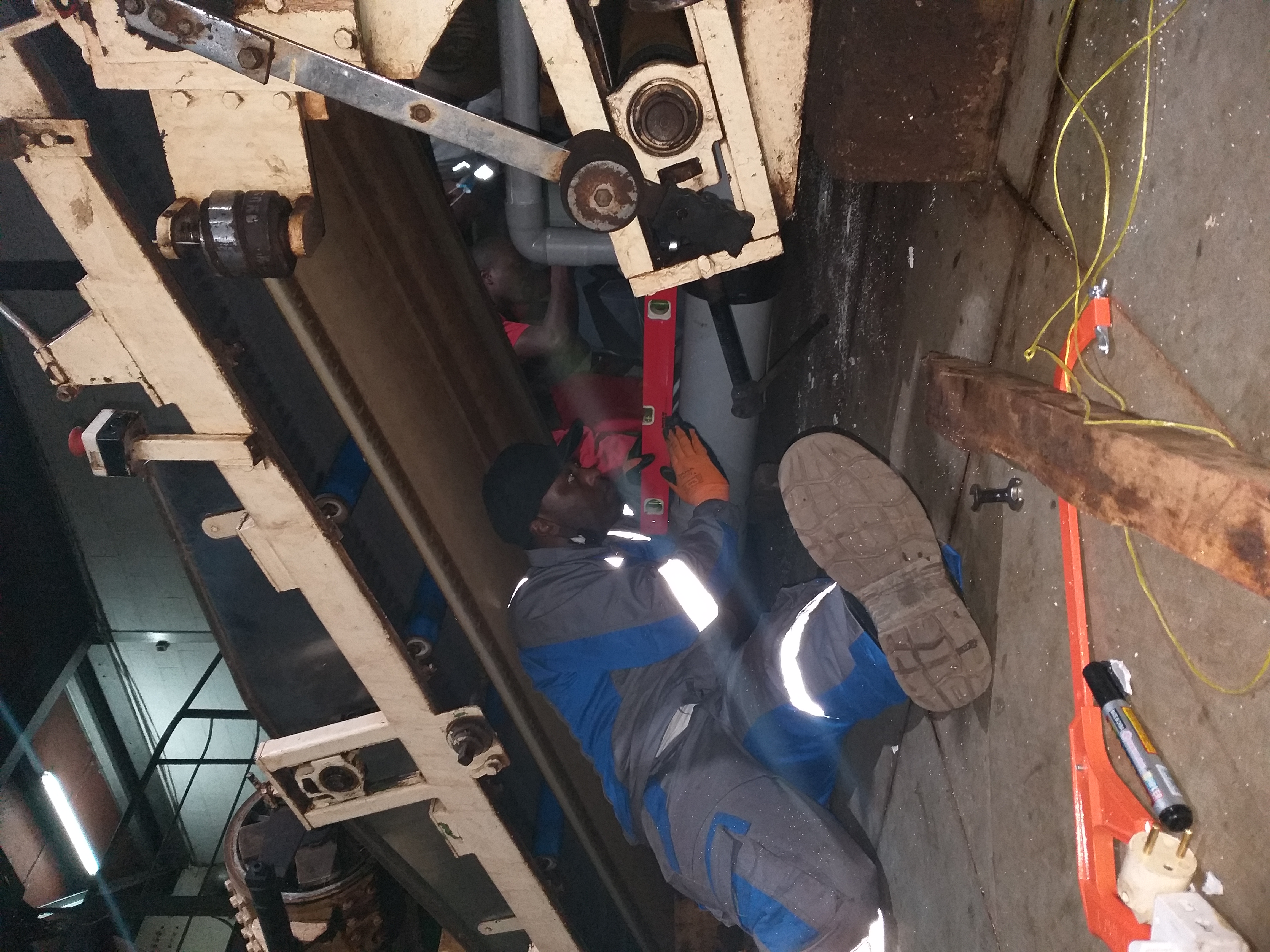 steam pipe insulation and the installation